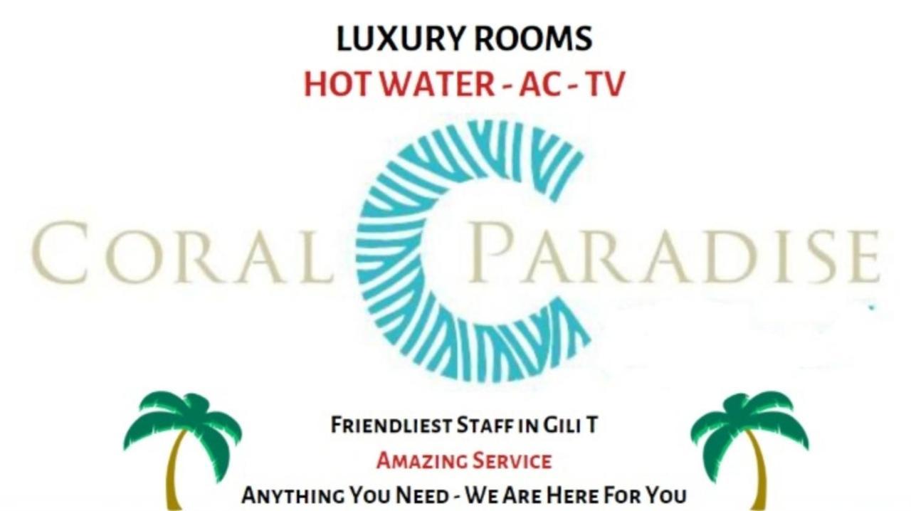 Coral Paradise Apartment Gili Trawangan Bagian luar foto
