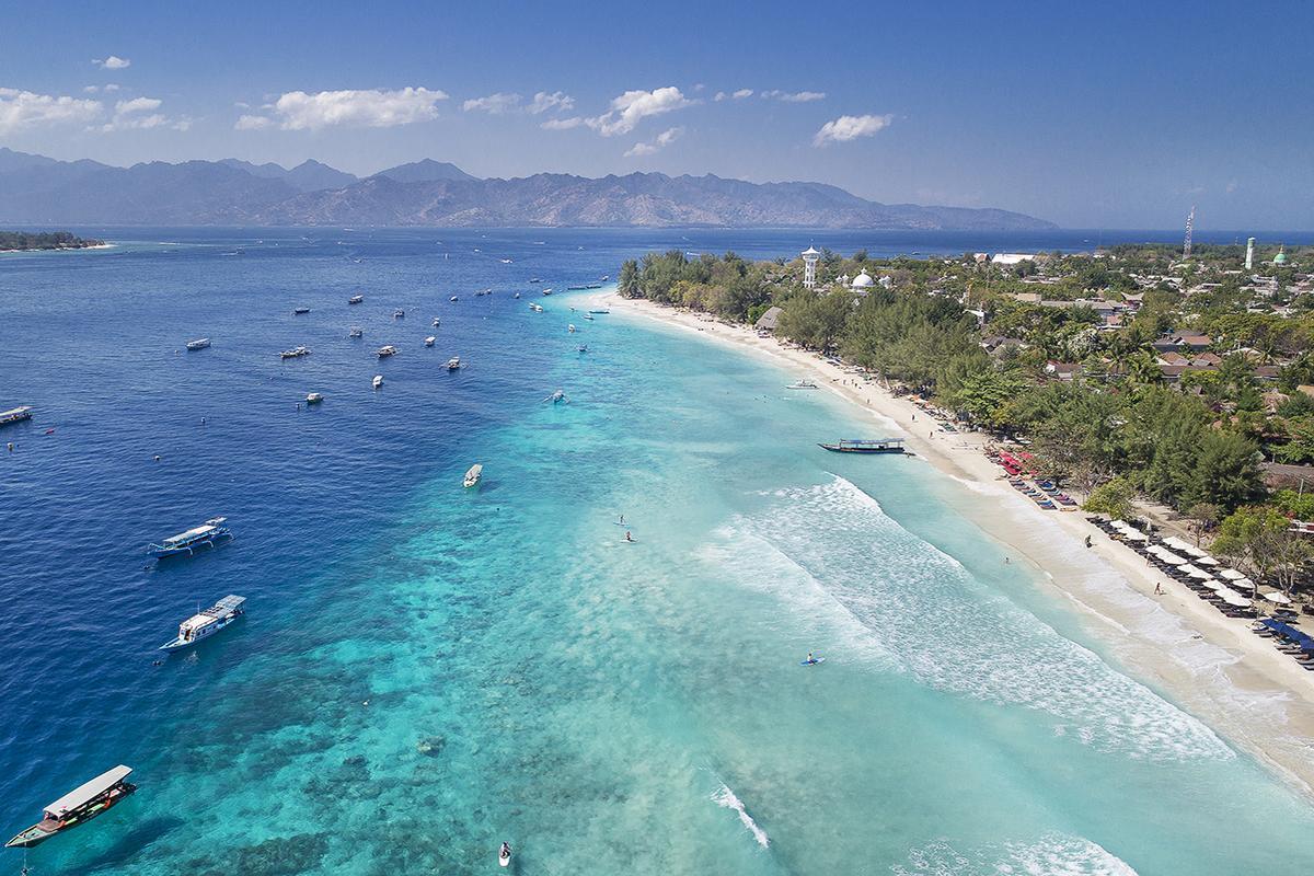 Coral Paradise Apartment Gili Trawangan Bagian luar foto