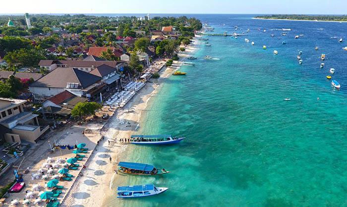 Coral Paradise Apartment Gili Trawangan Bagian luar foto