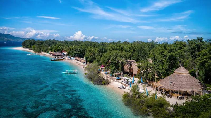 Coral Paradise Apartment Gili Trawangan Bagian luar foto